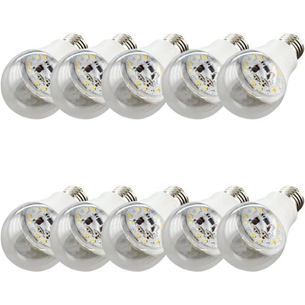 植物用LED電球 E26 フルスペクトラム 野菜や植物の発育を促す リュウド YD-E26-10WFS 10個セット