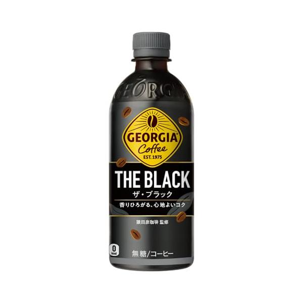 他サイト： Georgia コカ・コーラ ジョージア ザ・ブラック 500mlPET ×24本の商品画像