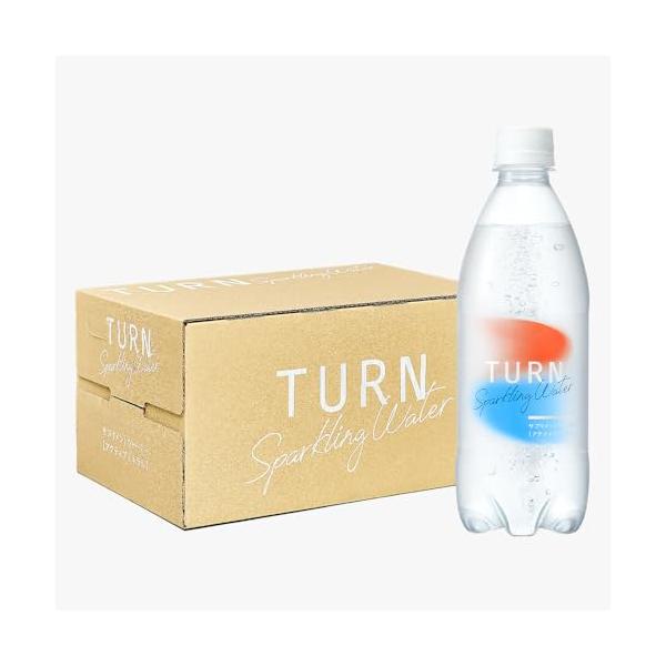 他サイト： 亜鉛入りの超硬水ミネラル炭酸水。TURNサプリメントウォーター 500ml×24本 代謝ウォーター［栄養機能食品］の商品画像