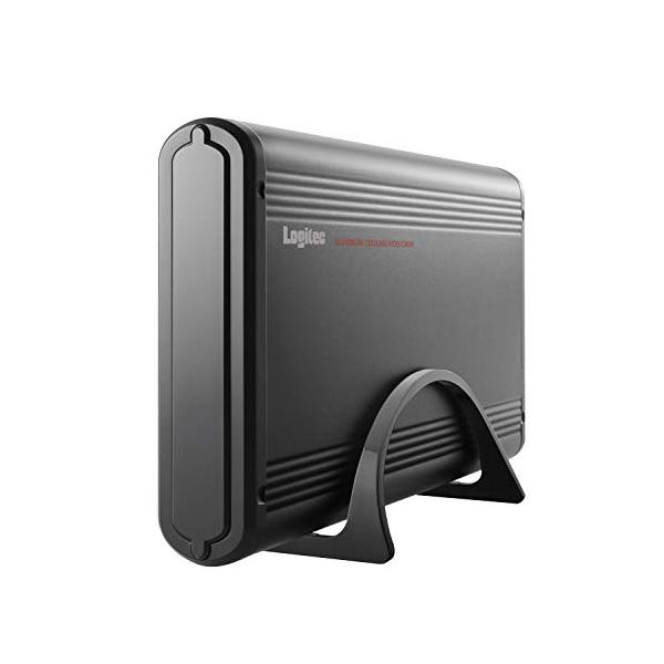 ロジテック 外付けハードディスクケース ハイブリッドドライブ 3.5インチ USB3.0 USB3.1Gen1 SATA3 TV対応 電源連動機能搭載 アルミボディ LGB-EKU3