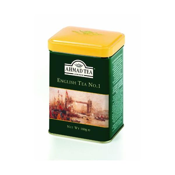 他サイト： アーマッドティー イングリッシュティーNo.1 茶葉 200g 缶 イギリス 有名ブランド 紅茶 リーフ 大容量 業務用 AHMAD TEAの商品画像