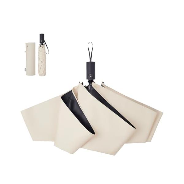 飛び出し防止安全設計傘を閉じるのが難しい、またはちょっとした不注意で反発してしまうことがありますか？新世代のkonciwaワンタッチ自動開閉折りたたみ傘がこれらの問題を全て解決しました。konciwa独創の安全式段階的収納自動傘は、反発を防...