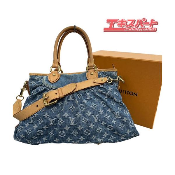 希少LOUIS VUITTON ネオガヴィM95351モノグラムデニム バッグ Louis Vuitton M95351 ルイヴィトン デニム ネオカヴィMM ショルダー