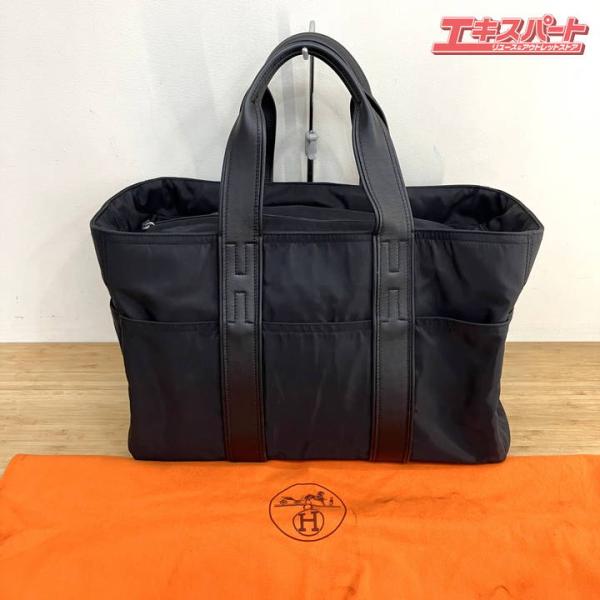 エルメス HERMES アカプルコPM トートバッグ ブラック 保存袋付き