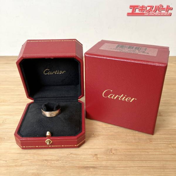 カルティエ Cartier ラブリング 750 K18 WG ホワイトゴールド 57（約17