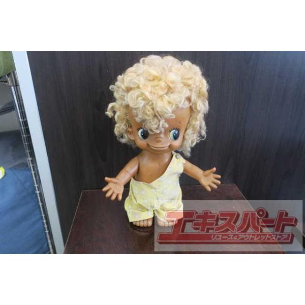 昭和レトロ　ソフビ人形　超レア 鬼の子 ソフビ 内藤ルネ かみなり坊や 昭和レトロ 鬼 希少 人形