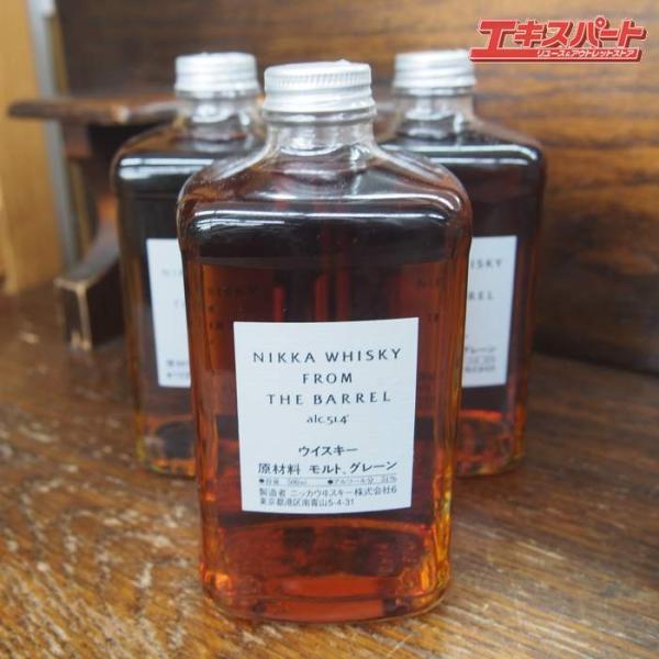 ニッカウイスキーフロムザバレル 51.4° 500ml×3本 NIKKA ニッカ WHISKY FROM THE BARREL フロムザバレル 500ml×3本 辻堂