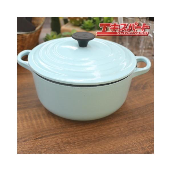 数回使用 Le Creuset ル・クルーゼ ルクルーゼ ココット・ロンド