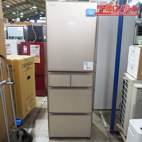 【美品】HITACHI　ノンフロン冷凍冷蔵庫　R-S40J　2018年製　H 日立 冷凍冷蔵庫 2019年製 R-S40J | 中古家電と中古家具なら横浜
