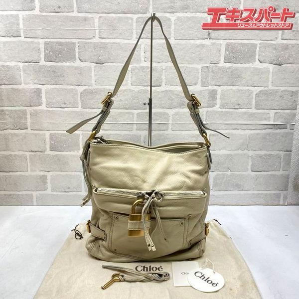 Chloe パディントン 7ESA26-7E422 トートバッグ カデナ ワンショルダー