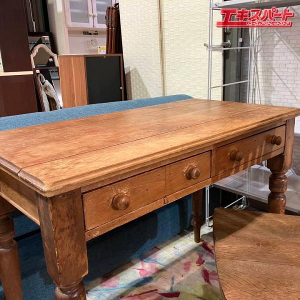 20-30's Pine Desk Table イギリス アンティークデスク 20-30's Pine Desk Table イギリス アンティークデスク ヴィンテージ