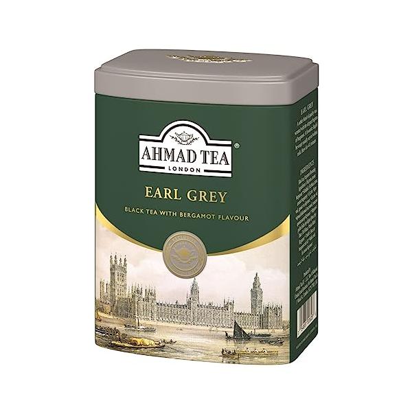アーマッドティー アールグレイ リーフ  茶葉  100g 缶  紅茶 AHMAD TEA