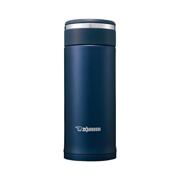 象印マホービンZOJIRUSHI 水筒 ステンレス マグ ボトル 直飲み 軽量 保冷 保温 360ml ネイビー SM-JF36-AD