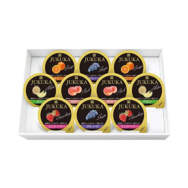 他サイト： 金澤兼六製菓 熟果ゼリーギフト 10個 JKR-10の商品画像