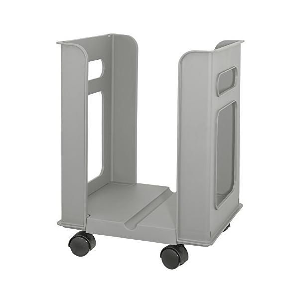 他サイト： サンコープラスチックSankoPlastic 日本製 新聞ストッカー キャスター付き グレーの商品画像