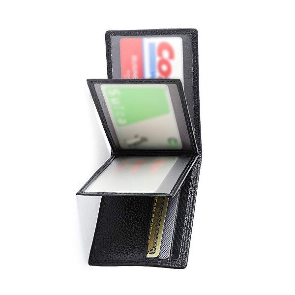 arrows0221 カードケース 薄型 免許証ケース パスケース 診察券 身分証 資格証 定期入れ ICカード メンズ コーヒー 212c