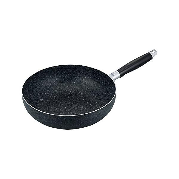 和平フレイズ 深型フライパン 炒め鍋 28cm ガス火専用 PFOAフリー ふっ素樹脂加工 4層コート ネオブル RA-9650