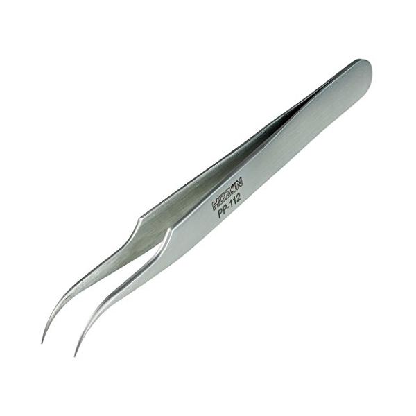 ホーザンHOZAN ピンセットツイーザー 精密仕上げ 先端幅0.3mm 完全非磁性 PP-112