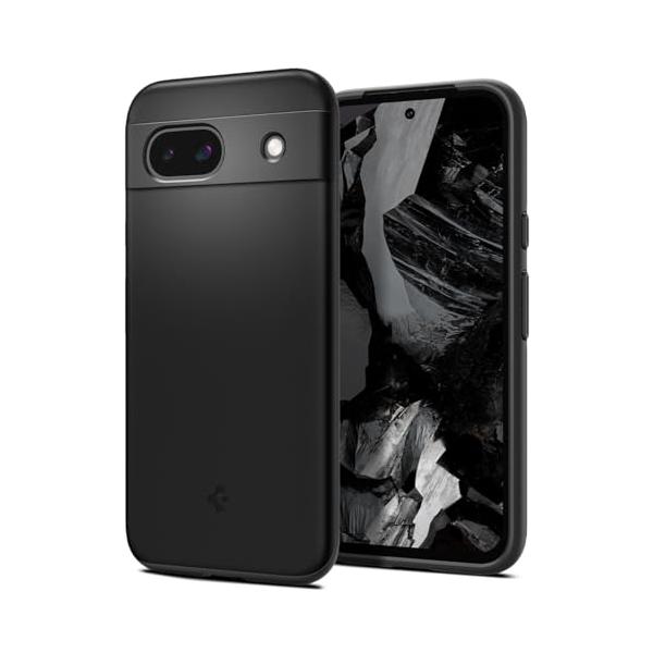 他サイト： Spigen Google Pixel 8a ケース 薄型 耐衝撃 軽量 さらさら 米軍MIL規格取得 2重構造 レンズ保護 指紋防止 擦り傷防止 マット仕上げ ワイヤレス充電の商品画像
