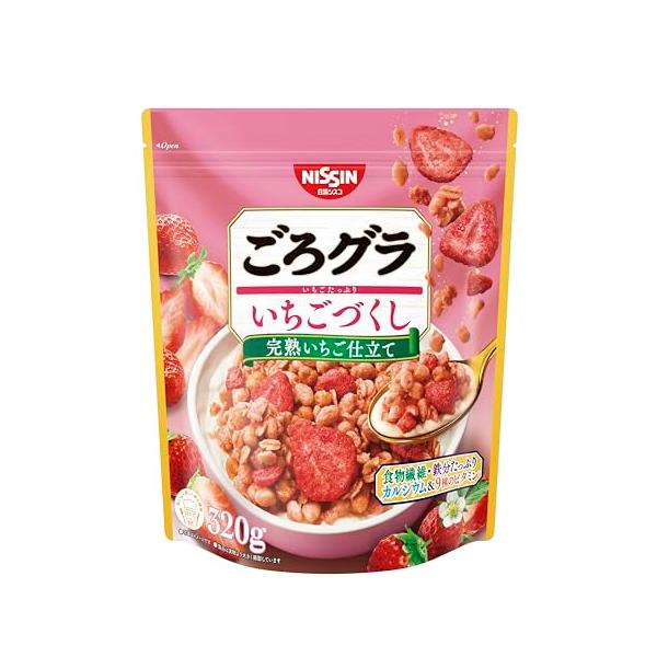 他サイト： 日清シスコ ごろグラ いちごづくし 320gの商品画像