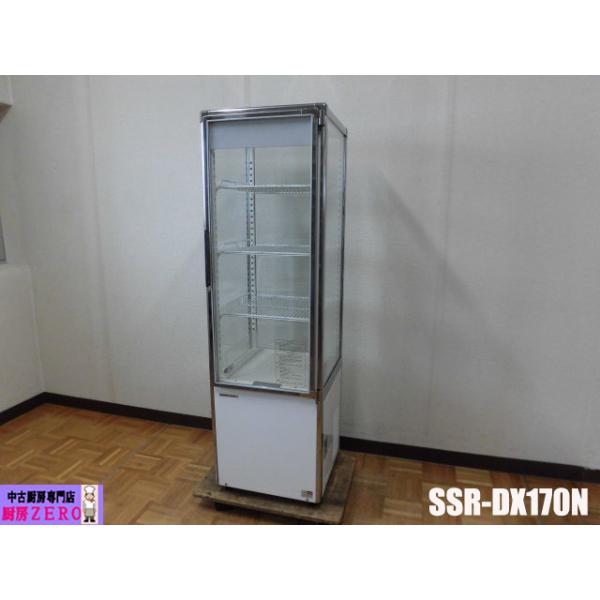 中古厨房 パナソニック 業務用 縦型 5面ガラス 冷蔵ショーケース SSR