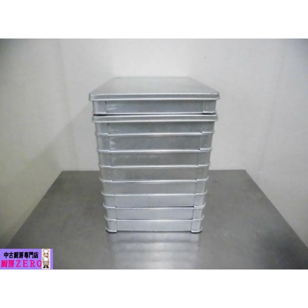 中古厨房 AKAO アカオ 業務用 アルミ製 バット 大50 餃子バット 9個