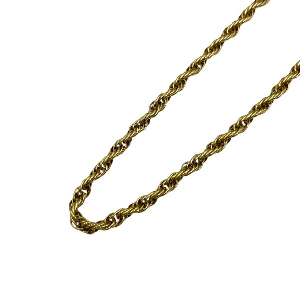 Givenchy ジバンシー ネックレス ツイスト メッキ メタル ゴールド