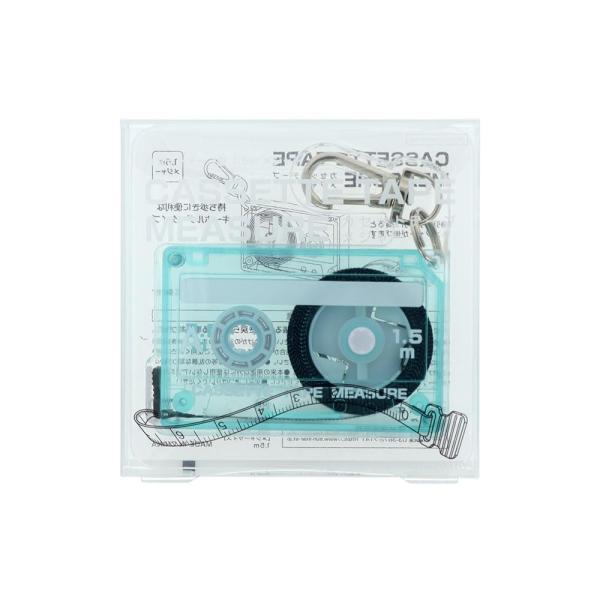 「商品情報」数値が読みやすい黒色テープ。レトロで新しいカラーバリエーションにも注目です！“懐かしい”に機能をプラス！可愛くて使える、カセットテープメジャーコンパクトサイズで持ち歩きに便利、いざというとき便利な1.5mのメジャーです。数値が読...
