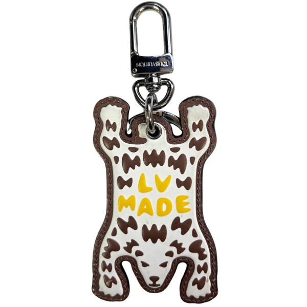 LOUIS VUITTON ルイ・ヴィトン MP2714 NIGO コラボ ポルト クレ LVメイド ベア キーホルダー 正規品 / 41291