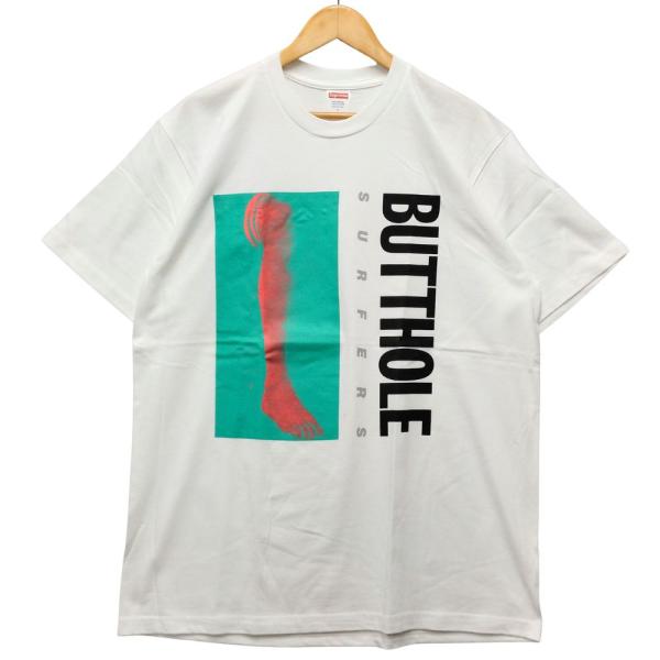 SUPREME シュプリーム Butthole Surfers Leg Tee バットホール サーファーズ レッグ プリント Tシャツ ホワイト サイズL 正規品 / 52024 Supreme（シュプリーム） Butthole Surfers Leg Tee バットホール