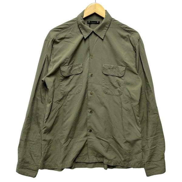 MINEDENIM マインデニム 2502-5002-01-012 Rayon Open Collar SH レーヨン オープン カラーシャツ 長袖シャツ サイズ 1 正規品 / 54872 MINEDENIM マインデニム 2502-5002-01-012 Rayon Open Collar SH