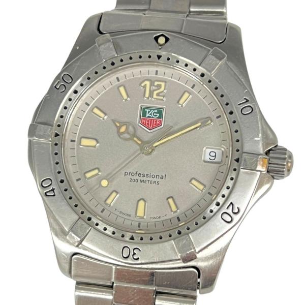 TAG HEUER タグホイヤー WK1112 プロフェッショナル 200M クォーツ メンズ 腕時計 正規品 / C1258 TAG HEUER タグホイヤー WK1112 プロフェッショナル 200M クォーツ
