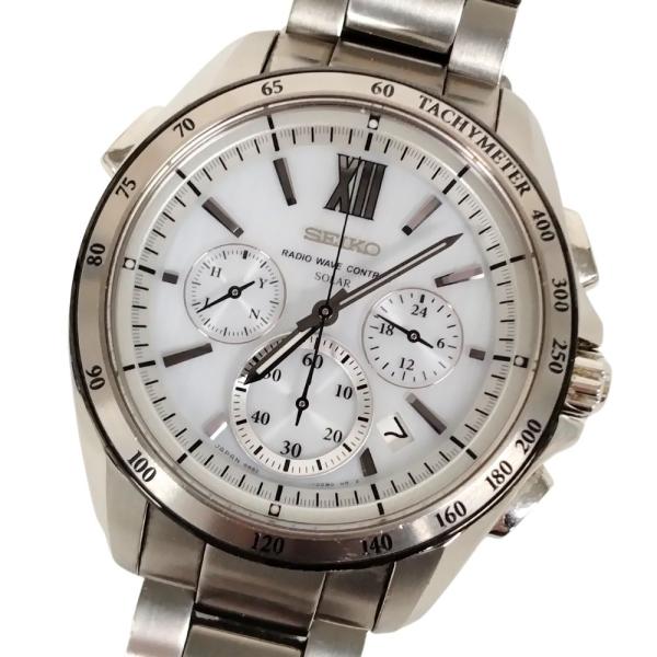 SEIKO（セイコー） 8B82-0AL0 ブライツ クロノグラフ ソーラー電波
