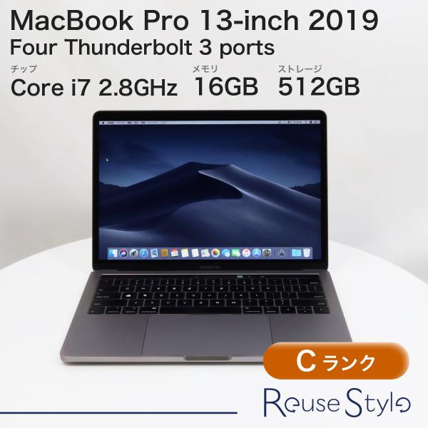MacBook Pro 13インチ 2019 Four Thunderbolt 3 ports Cランク