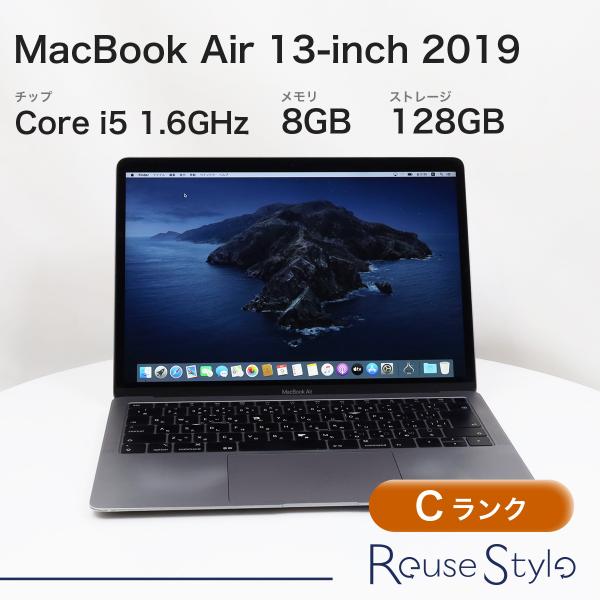 MacBook Air 13インチ 2019 スペースグレイ 8GB 128GB JISキーボード C