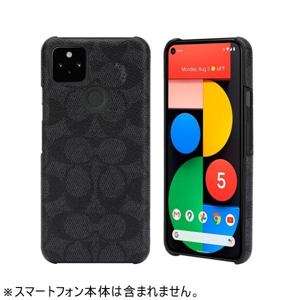 COACH (未使用品) Slim Wrap Case for Google Pixel 5a (5G) Signature  