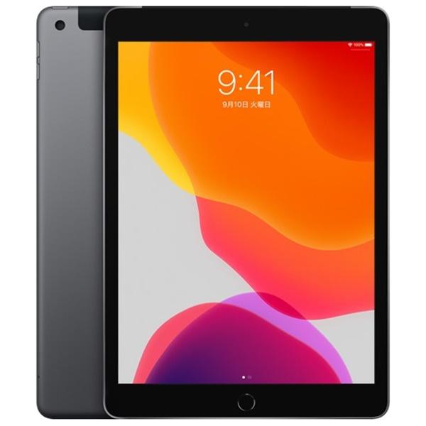 iPad　第7世代　32GB　SIMフリー　MW6A2J/A iPad 美品 Apple SIMフリー (第7世代) (10.2インチ) 32GB MW6A2J