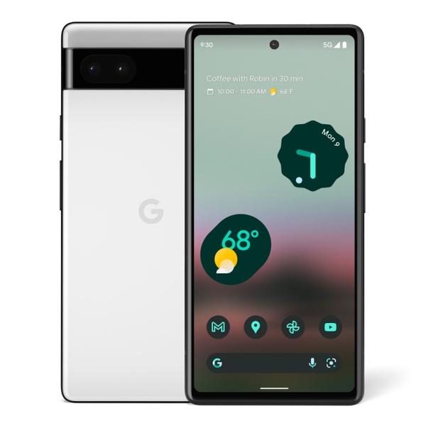 □ Google Pixel 6a 128 GB Chalk＜中古＞ Google Pixel (中古並品)〈SIMフリー〉Google 6a 128GB Chalk GB17L
