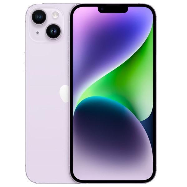 iPhone 14 (中古並品)〈SIMフリー〉Apple Plus 128GB パープル 3L277J 