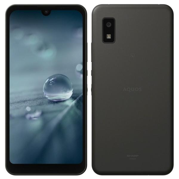 AQUOS wish (中古良品)〈SIMフリー〉SHARP 64GB チャコール A103SH