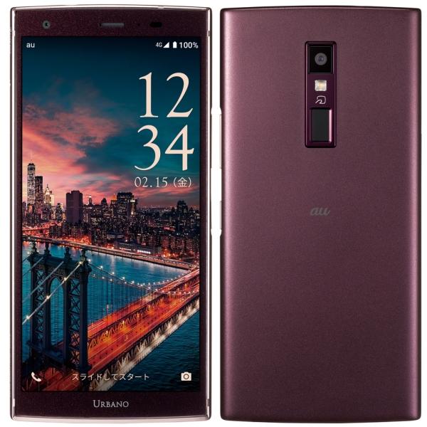 URBANO (中古未使用品)〈SIMフリー〉KYOCERA V04 64GB ボルドー KYV45