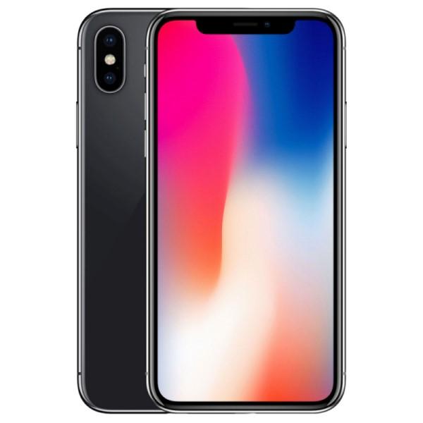 iPhone X (中古美品)〈SIMフリー〉Apple 64GB スペースグレイ MQAX2J/A