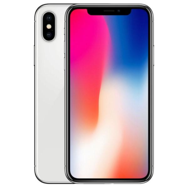 Apple iPhone X MQC22J/A 本体　割れなし iPhone X (中古並品)〈SIMフリー〉Apple 256GB シルバー MQC22J/A