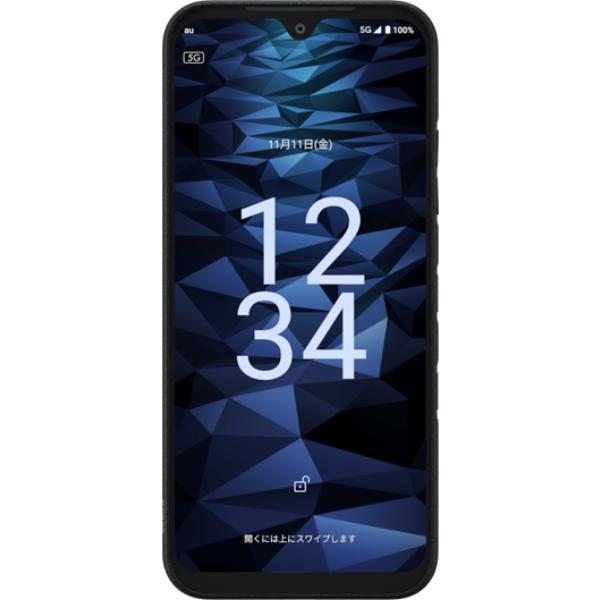 DIGNO スマートフォン 本体 【新品未使用】 DIGNO (中古良品)〈SIMフリー〉KYOCERA SX3 64GB ブラック KYG02【安心