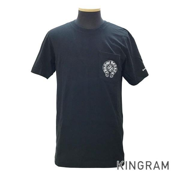 クロムハーツ バックプリント ホースシュー メンズ Tシャツ fke【中古