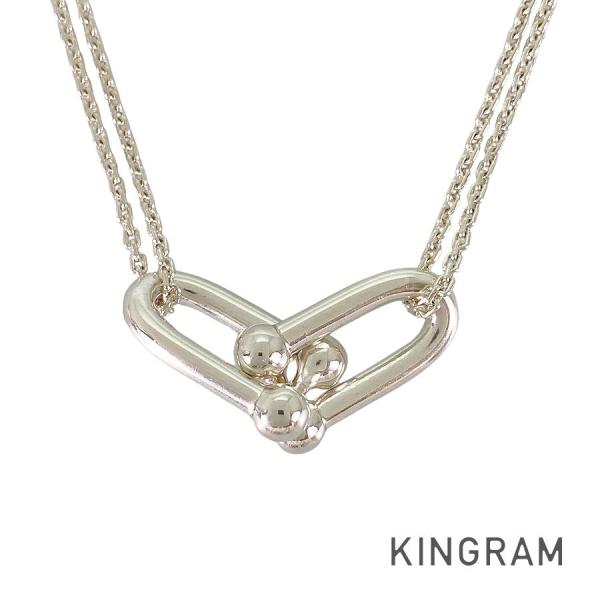 TIFFANY&Co. ティファニー ハードウェア ダブル ネックレス ftj