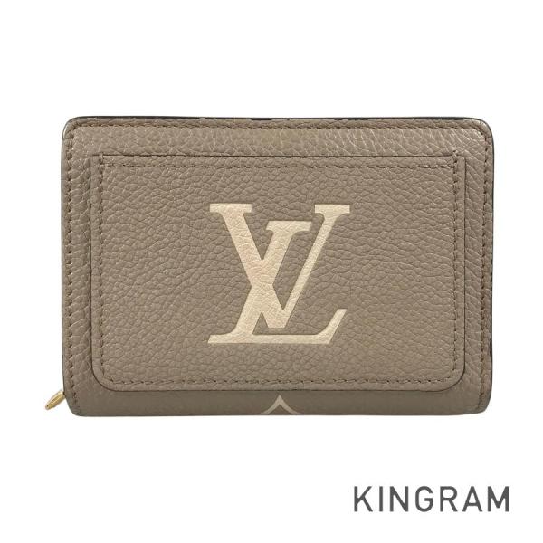 ルイヴィトン ポルトフォイユ クレア モノグラム アンプラント バイカラー LOUIS VUITTON（ルイ・ヴィトン） モノグラム アンプラント バイカラー
