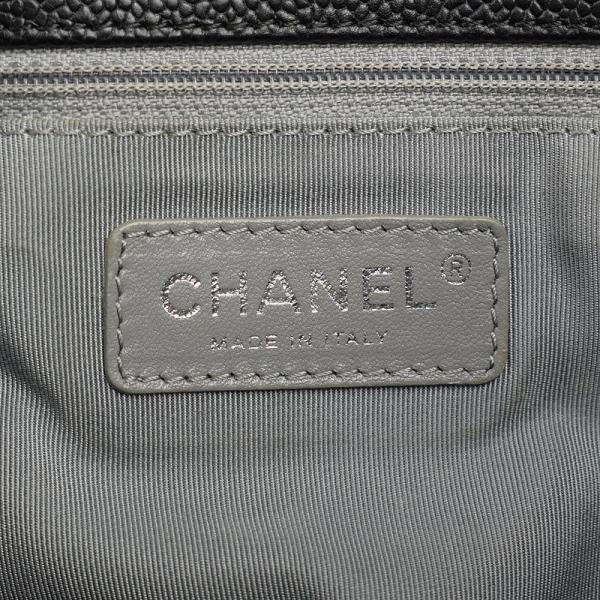 シャネル CHANEL 2WAYバッグ ブラック×シルバー ソフトキャビアスキン ショルダーバッグ mi 【中古】 シャネル CHANEL 2WAYバッグ ブラック×シルバー ソフトキャビアスキン ショルダーバッグ mi 【中古】