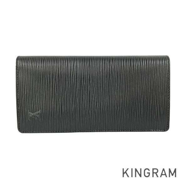美品❣ヴィトン エピ ポルトフォイユ ブラザ 二つ折り 長財布 黒 M66542 LOUIS VUITTON（ルイ・ヴィトン） エピ ポルトフォイユ ブラザ M66542