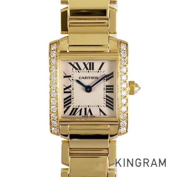 カルティエ タンク フランセーズ SM WE1001R8 レディース 腕時計 Cartier（カルティエ） タンク フランセーズ SM WE1001R8 レディース